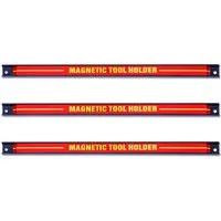 COSTWAY Magnet-Werkzeugleiste, 3-tlg., Werkzeughalter 46cm, Magnetleiste