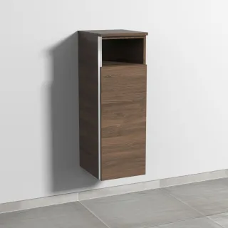 Sanipa 3way Mittelschrank mit 1 Tür und 1 offenem Fach, Eiche-Arizona, BR13180 BR13180