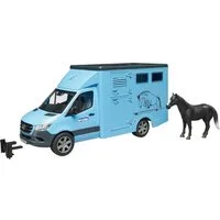 Bruder® Spielzeug-LKW bruder MB Sprinter Tiertransporter mit Pferd
