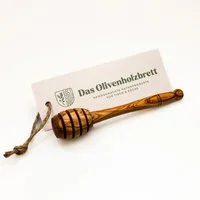dasOlivenholzbrett Servierlöffel Honigloeffel, Honigheber aus Olivenholz