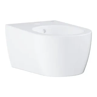 Grohe Essence Keramik Wand-Bidet 3957400H alpinweiß PureGuard, 1 Hahnloch mit Überlauf