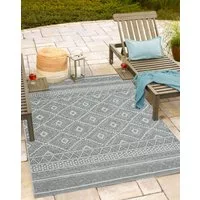 the carpet Teppich Calgary, rechteckig, Höhe: 1 mm, moderner robuster In und Outdoor Teppich