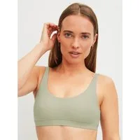 CALIDA Bustier Natural Skin temperaturausgleichend, schnelltrocknend, Interlock, ohne Bügel