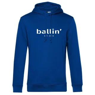 Basic Hoodie von Ballin Est. 2013 in der farbe Blau und in größe M.