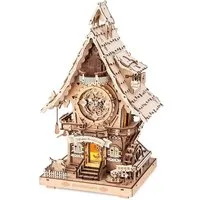 ROKR 3D-Puzzle Kuckucksuhr (Holzfarben), Puzzleteile