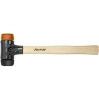 Schonhammer Safety, mittelweich / hart schwarz/holz, Ø 40mm