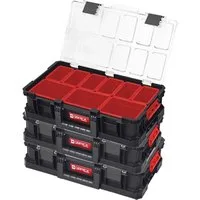 QBRICK System Sortimentskasten Qbrick Set 3x/2x TWO Organizer Plus Sortimentskasten Polycarbonat (3 St)