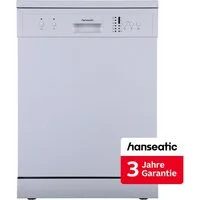 Hanseatic Standgeschirrspüler HG6085E127635W, 12 Maßgedecke, inkl. 3 Jahre Herstellergarantie