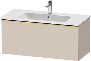 Duravit D-Neo Waschtischunterbau wandhängend Taupe Matt 1010x462x440 mm - DE4263034910000 DE4263034910000