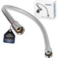 tecuro Brauseschlauch PREMIUM Brauseschlauch silberglatt - verdrehsicher