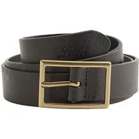 Levi's® Ledergürtel RECTANGLE BELT mit goldfarbener Schließe und Logoprägung