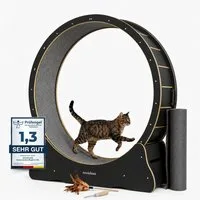 noviclass Tierlaufrad Katzenlaufrad 'Baghira' XXL Groß 120cm Innendurchmesser
