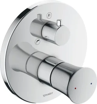 Duravit White Tulip Einhebel-Wannenmischer Unterputz Chrom Hochglanz 170x97x170 mm - WT5210012010 WT5210012010