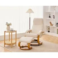OTTO home Relaxsessel mit Hocker PARIS neu: Cord - OTTO. Verlässliche Qualität. (Set, 2-St., bestehend aus Sessel und Hocker), manuelle Relaxfunktion mit Drehfunktion, neu: Cord-Bezug