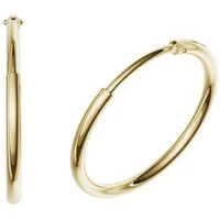 Firetti Paar Creolen Schmuck Geschenk Silber 925 1,5 mm breit, Made in Germany
