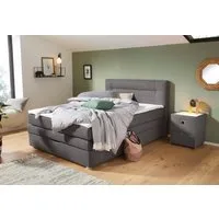 Jockenhöfer Gruppe Boxspringbett Carmen, mit Bettkasten und Topper, erhältlich in 120 & 140cm Breite