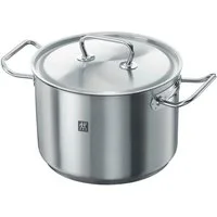 Zwilling Kochtopf TWIN CLASSIC, Ø 24 cm, induktionsgeeignet, matt, Edelstahl 18/10, mit Messskala