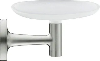 Duravit Starck T Seifenschale Edelstahl Gebürstet 140x119x66 mm - 0099337000 0099337000