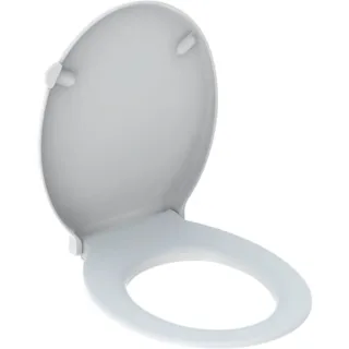 Geberit Renova Comfort WC-Sitz, barrierefrei antibakteriell, Befestigung von oben, 500679011 500679011