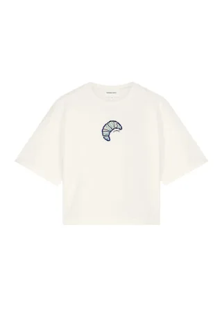 Fabienne Chapot - T-shirt - Benja beige/weiß - Gr. - XS