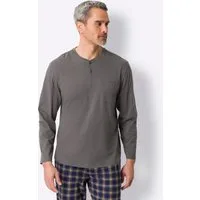 Sieh an! Schlafanzug Schlafanzug-Shirt Langarm
