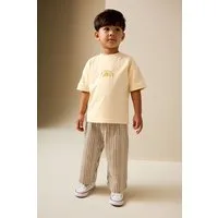 Next T-Shirt & Shorts Kurzärmeliges T-Shirt und leichte Jogginghose (2-tlg)