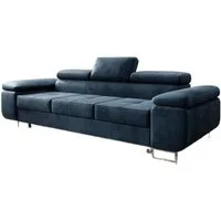 Luxusbetten24 Schlafsofa Designer Sofa Siera, mit Schlaffunktion