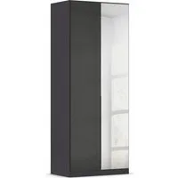 OTTO home Drehtürenschrank Kleiderschrank Schrank Garderobe AGORDO mit Dekor- oder Hochglanzfront (in zwei Griff-Farben, Breiten 91-405 cm) durchdachte Innenausstattung, in 8 Breiten und 2 Höhen MADE IN GERMANY