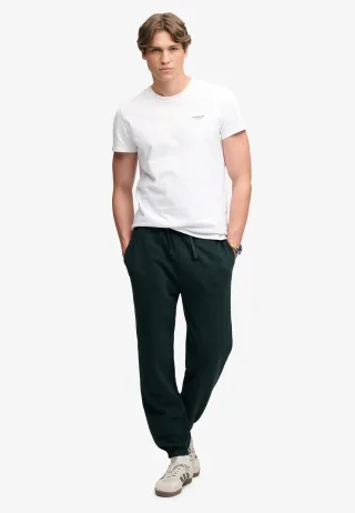 Superdry - Essential Jogginghose mit schmaler Passform Heritage Dunkelgrün - Gr. - S