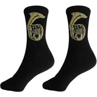 mugesh Freizeitsocken Musik-Socken Tenorhorn für Musiker