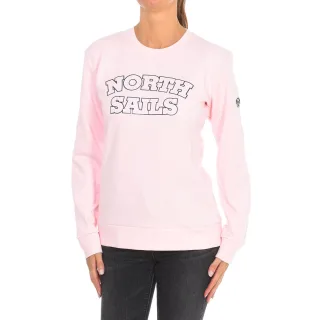 Langärmeliges Damen-Sweatshirt mit Rundhalsausschnitt 9024210