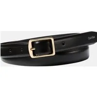 Calvin Klein Jeans Ledergürtel CLASSIC SQUARE BUCKLE BELT 20MM Größenverstellbar
