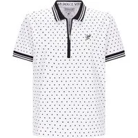 Hajo Poloshirt Poloshirt mit Tupfen-Print