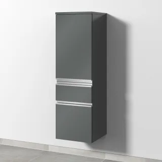 Sanipa Mittelschrank Anschlag links 2morrow (L2275L) 1105x350x350 Anthrazit-Glanz, L227579L L227579L