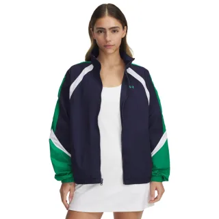 Under Armour - Jacke für Damen, Fältchen (Blau/Grün/Weiß)