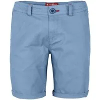 BlauerHafen Chinoshorts Herren Stretch Chino Shorts Slim Fit Bermuda Hose Strecken-Baumwolle