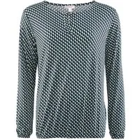 STOOKER WOMEN Langarmshirt CALLA Print Langarmshirt Regular Fit Blusen-Shirt mit grafischem Print für Damen