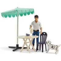 Schleich® Spielwelt POCKET SET, Kaffeeklatsch (81538), (12-tlg)