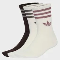 adidas Originals Sportsocken 3-STREIFEN GLITZER CREW, 3 PAAR (3-Paar)
