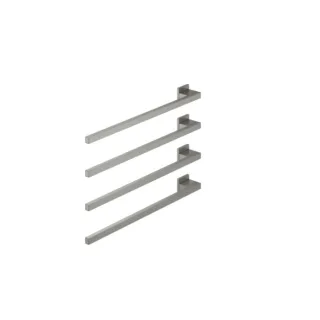 Dornbracht Handtuchwärmer 83304980-99 Wandmontage, Dark Platinum gebürstet