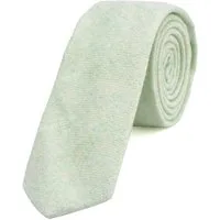DonDon Krawatte Herren Krawatte 6 cm einfarbig kariert und gepunktet meliert (Packung, 1-St) Veranstaltungen