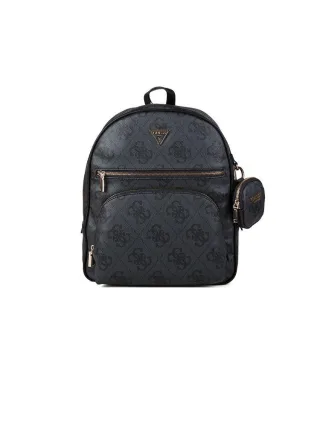 Guess Rucksack Kohle-Logo