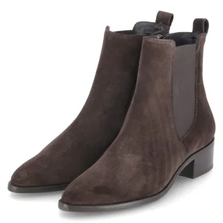 Paul Green Chelsea Boots - Gr. 36 - Braun - Leder und Synthetik