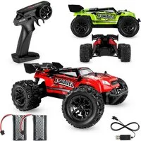 Overmax RC-Auto OV-X-GRAVEL (Set, Komplettes Set mit Werkzeugen und Ersatzteilen), Allradantrieb/30Min Fahrzeit/6cm Offroad‑Räder/2 Karosserien