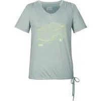 Killtec T-Shirt KOS 497 WMN TSHRT Weiches, strapazierfähiges Funktionsshirt mit Kordelzug