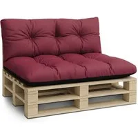 Amazinggirl Palettenkissen Outdoor Kissen Auflagen für Paletten Europaletten und Palettensofa