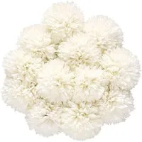Kunstblumenstrauß 6/12 Stück künstliche Chrysanthemensträuße, künstliche Chrysanthemen, Agger, geeignet für Heim-, Garten-, Party- und Hochzeitsdekoration.