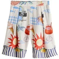 Next Bermudas Bermudashorts mit Bügelfalte (1-tlg)