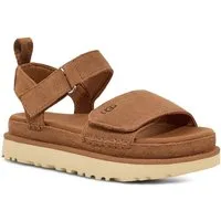 UGG W GOLDENSTAR Sandale, Plateausandale, Sandalette mit zwei Klettverschlüssen