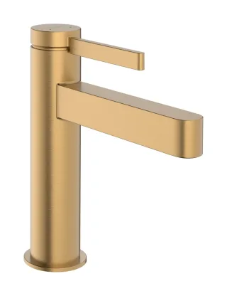 Hansgrohe Waschtischmischer 110 Finoris mit Push-Open Ablaufgarnitur Brushed Bronze,76023140 76023140